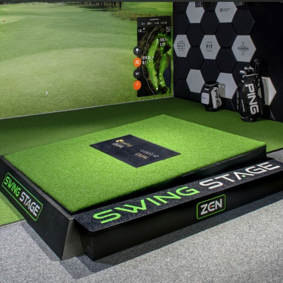 zen golf swing stage
