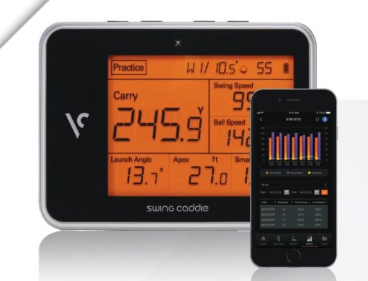 Swing Caddie SC300i Golf Net Practice Bundle Golf Simulator Voice Caddie 