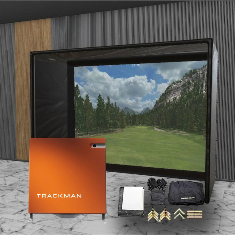 Trackman 4 SIG DIY Golf Simulator Studio Package Golf Simulator Trackman 10'4" x 7'11" x 5' (TM4) 