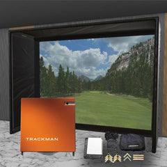 Trackman 4 SIG DIY Golf Simulator Studio Package Golf Simulator Trackman 12'10" x 9'10" x 5' (TM4) 