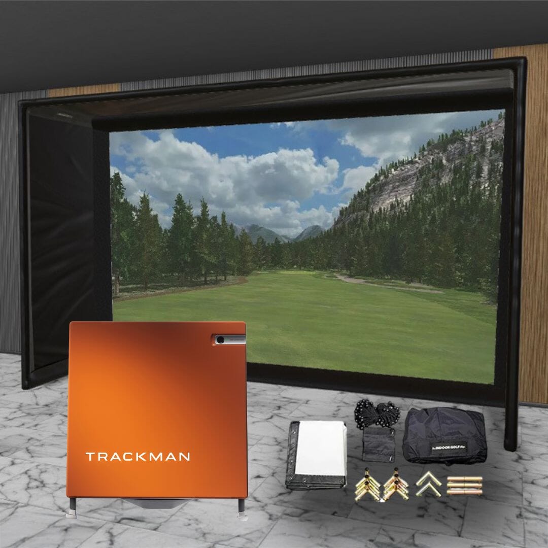 Trackman 4 SIG DIY Golf Simulator Studio Package Golf Simulator Trackman 15'4" x 9'10" x 5' (TM4) 