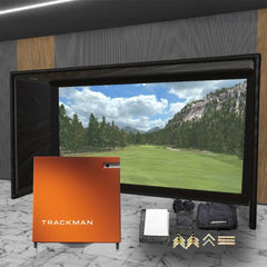 Trackman 4 SIG DIY Golf Simulator Studio Package Golf Simulator Trackman 13'7" x 10'4" x 5' (TM4) 