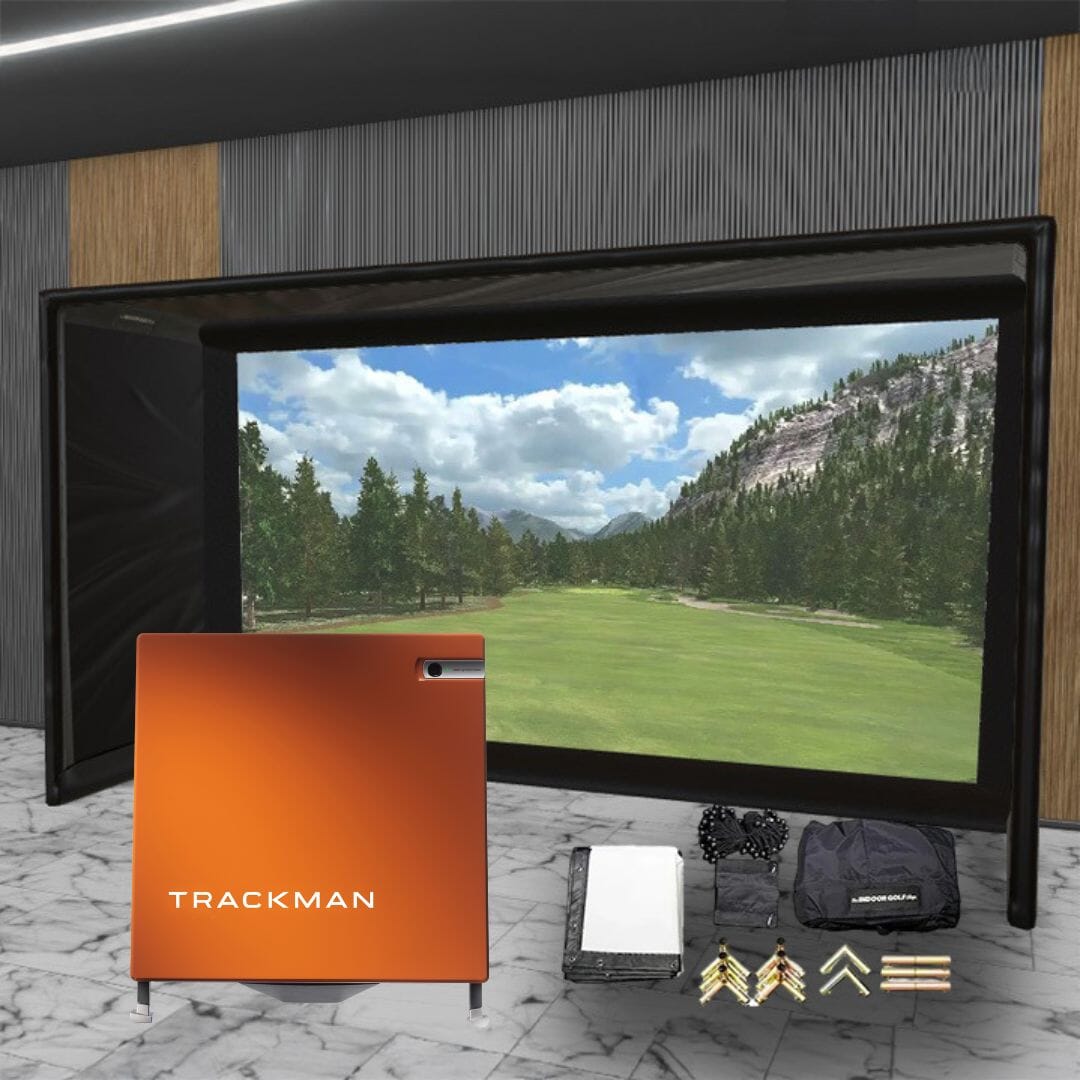 Trackman 4 SIG DIY Golf Simulator Studio Package Golf Simulator Trackman 13'7" x 10'4" x 5' (TM4) 