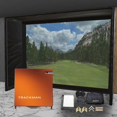 Trackman 4 SIG DIY Golf Simulator Studio Package Golf Simulator Trackman 13'7" x 7'11" x 5' (TM4) 