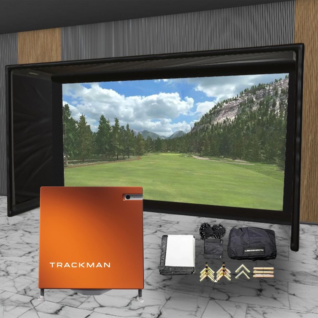 Trackman 4 SIG DIY Golf Simulator Studio Package Golf Simulator Trackman 14'2" x 8'4" x 5' (TM4) 
