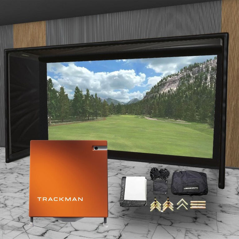 Trackman 4 SIG DIY Golf Simulator Studio Package Golf Simulator Trackman 14'2" x 8'4" x 5' (TM4) 
