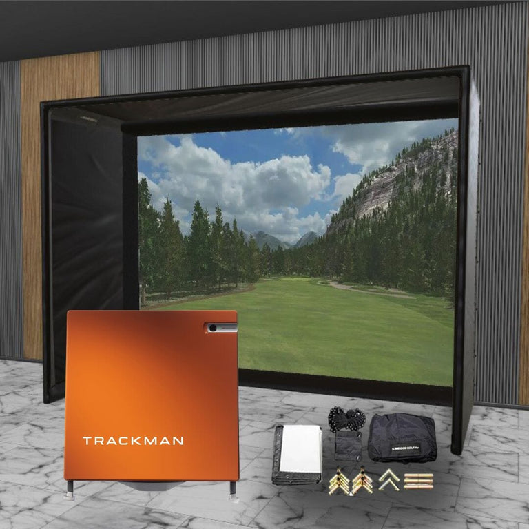 Trackman 4 SIG DIY Golf Simulator Studio Package Golf Simulator Trackman 10'10" x 8'4" x 5' (TM4) 