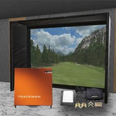 Trackman 4 SIG DIY Golf Simulator Studio Package Golf Simulator Trackman 12'2" x 9'4" x 5' (TM4) 