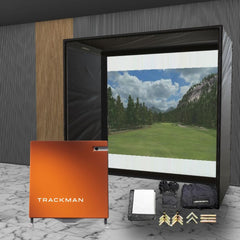 Trackman 4 SIG DIY Golf Simulator Studio Package Golf Simulator Trackman 8'4" x 8'4" x 5' (TM4) 