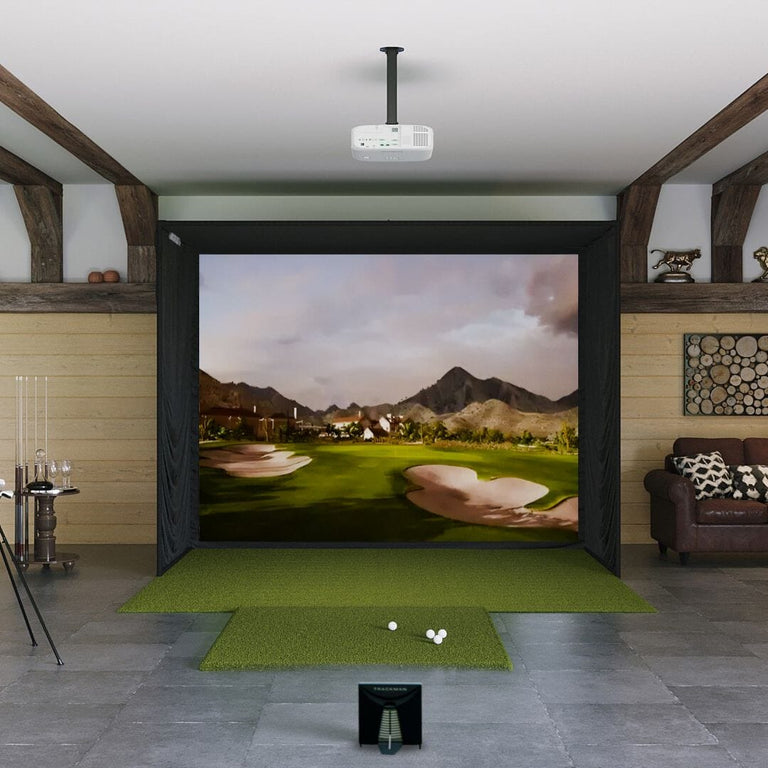 Trackman 4 Trackman 4 Golf Simulator Package  SIG10 5x5 golf mat