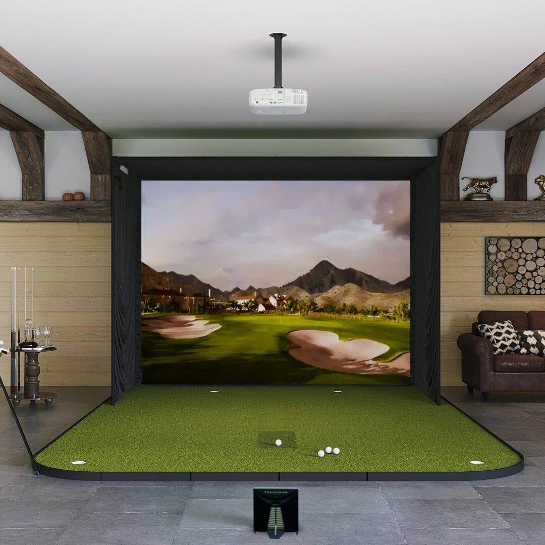 Trackman 4 Trackman 4 Golf Simulator Package  SIG10 Flooring