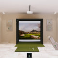 Trackman 4 Golf Simulator Package SIG8 with 5x5 Golf Mat 