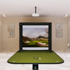 Trackman 4 Golf Simulator Package SIG8 with Flooring