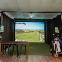 Trackman Projector Screen Optoma ZW350ST Golf Simulator Projector