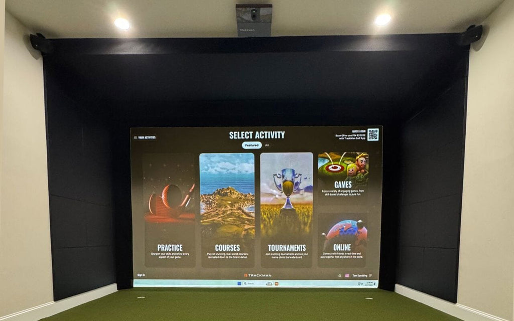 Trackman Golf Simulator Custom