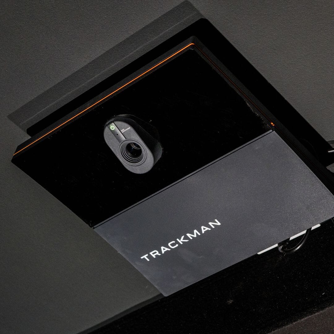 Trackman Projector Screen Trackman iO Launch Monitor