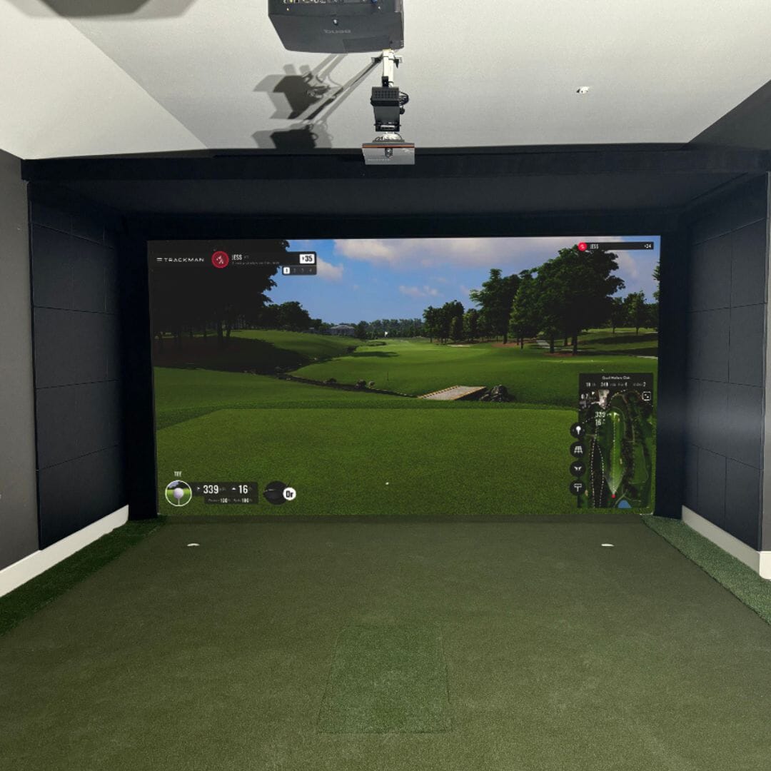Custom Golf Simulator Design & Build – Indoor Golf Shop
