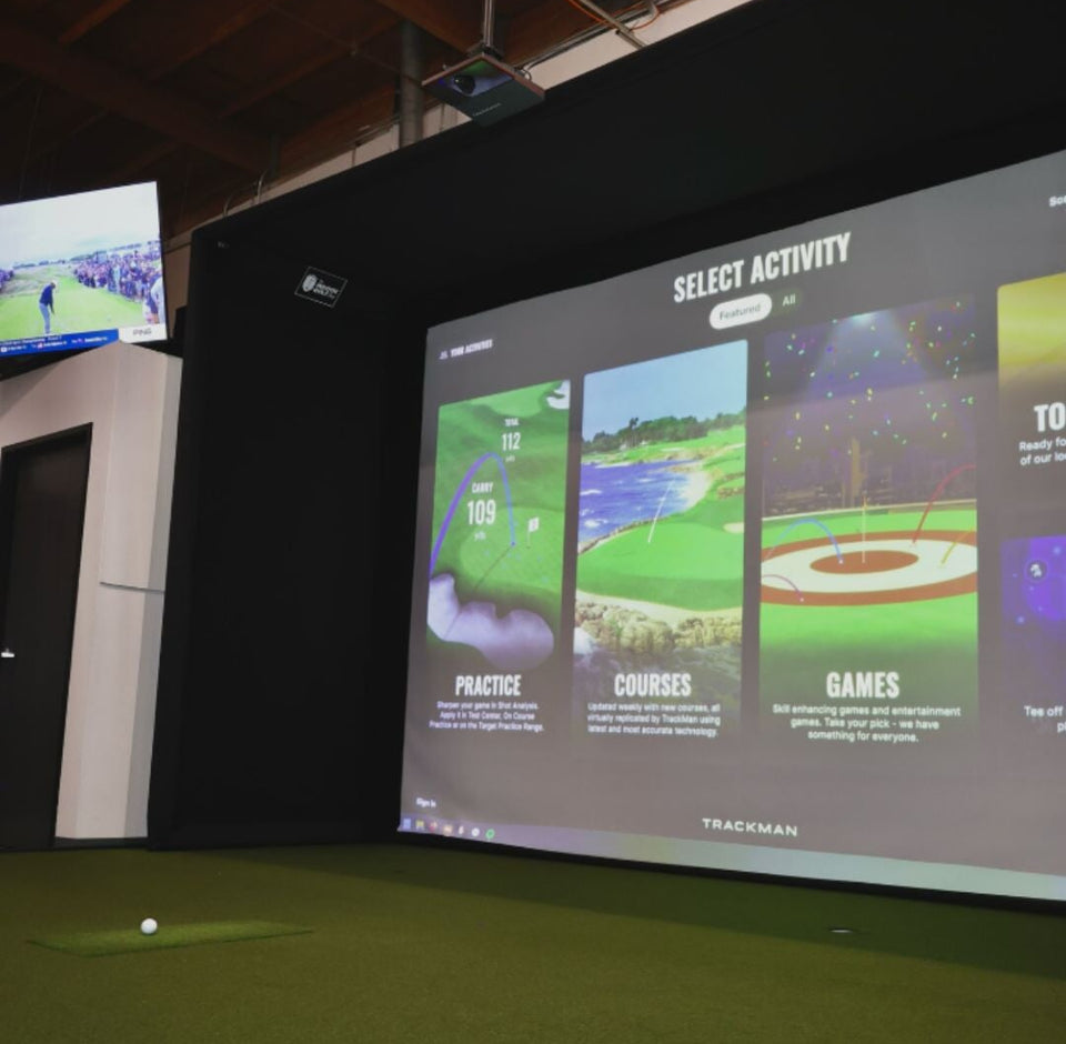  Best Golf Simulator for Business: Trackman iO Commercial Golf Simulator Package 