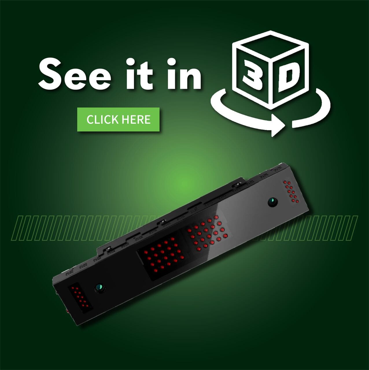 EYE XO Launch Monitor 3D Model