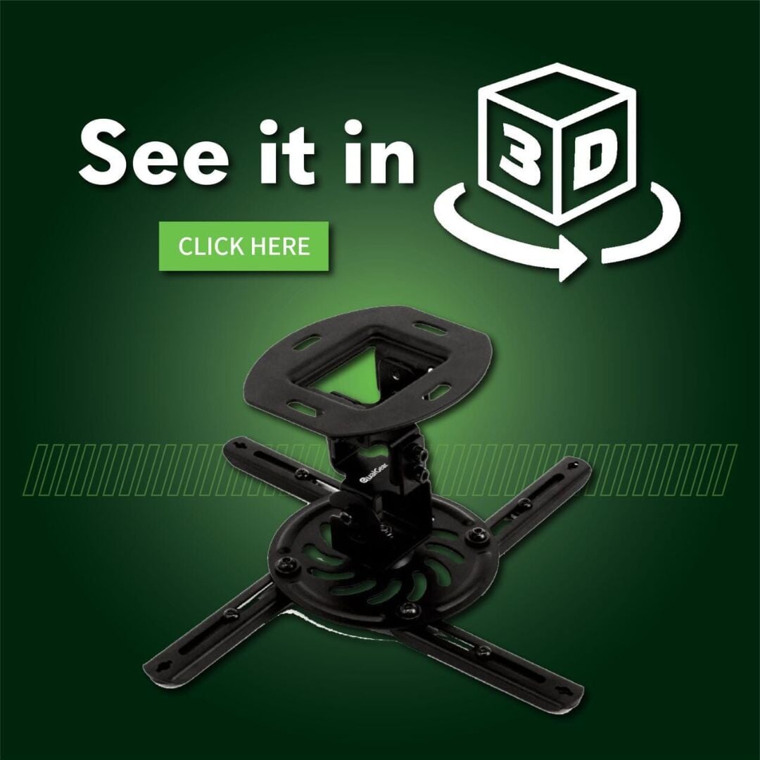Universal Ceiling Mount 3D viewer
