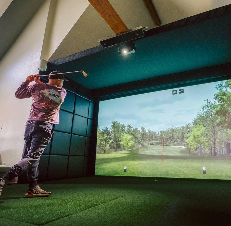 High End & Luxury Indoor Golf Simulators