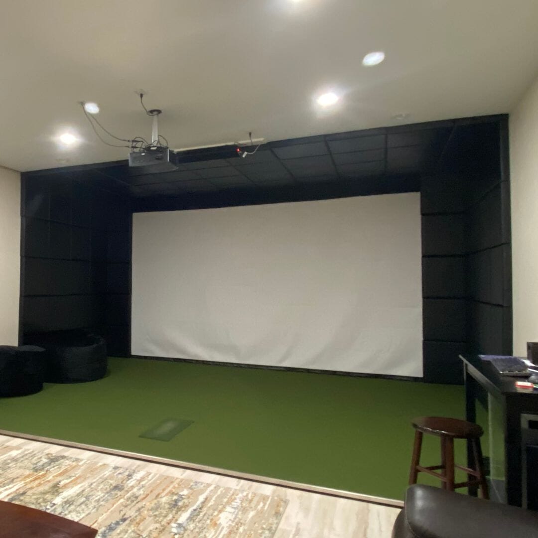 SIGPRO wall panels on simulator
