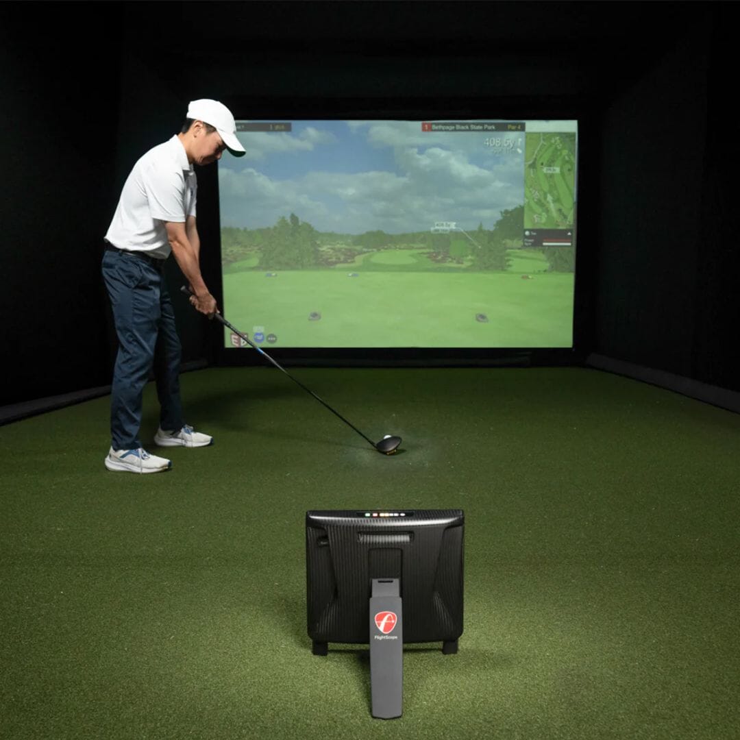 X3C Launch Monitor Indoors