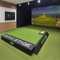zen golf swing stage