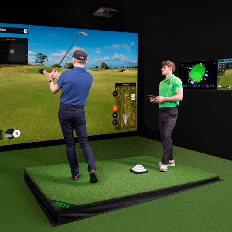 zen golf swing stage trackman io 