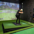 zen golf swing stage indoor golf simulator