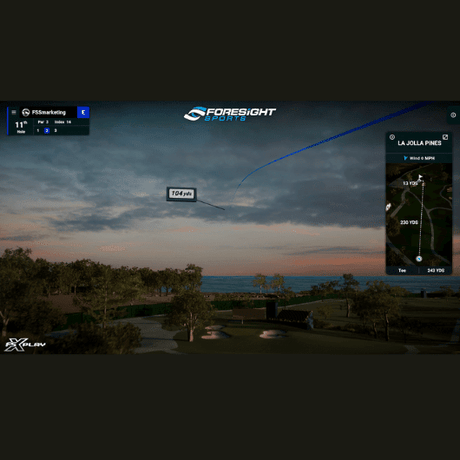 Foresight Sports Sim-in-a-Box: Birdie Plus Package Golf Simulator Enclosure Foresight Sports 