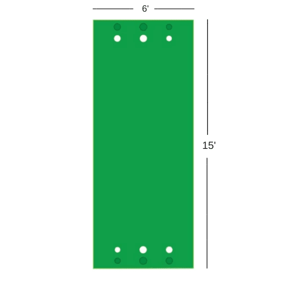 Big Moss Super G V2 Putting Green & Chipping Mat Putting Green Big Moss 