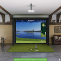 Bushnell Launch Pro SIG10 Golf Simulator Package Golf Simulator Bushnell Golf SIGPRO 4' x 10'