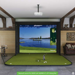 Bushnell Launch Pro SIG10 Golf Simulator Package Golf Simulator Bushnell Golf Golf Simulator Flooring 