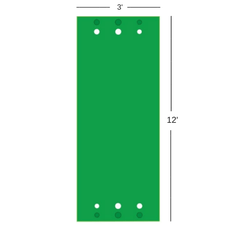 Big Moss Competitor Pro TW V2 Putting Green & Chipping Mat Putting Green Big Moss 