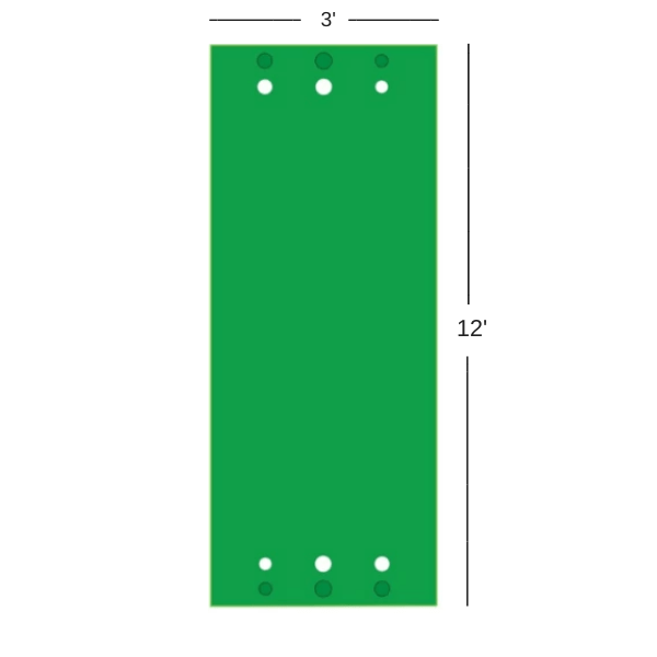 Big Moss Competitor Pro TW V2 Putting Green & Chipping Mat Putting Green Big Moss 