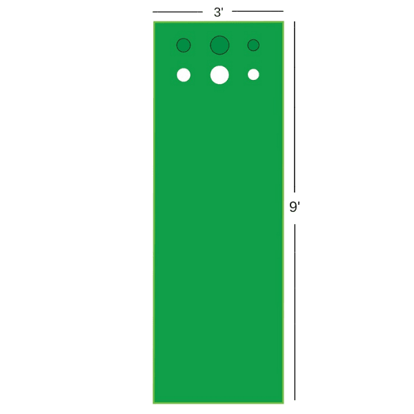 Big Moss Competitor Putting Green - Shop Indoor Golf