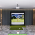 FlightScope Mevo+ SIG8 Golf Simulator Package Golf Simulator Flightscope Fairway Series 5' x 5' None 