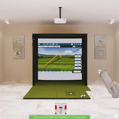 FlightScope X3 SIG8 Golf Simulator Package Golf Simulator Flightscope 4' x 7' 