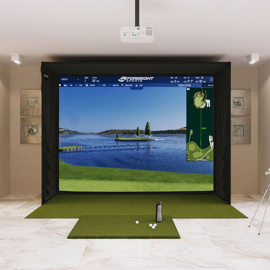 Foresight Sports GCQuad SIG12 Golf Simulator Package