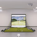 Full Swing KIT Bronze Golf Simulator Package Golf Simulator Full Swing SIGPRO 4' x 10' 