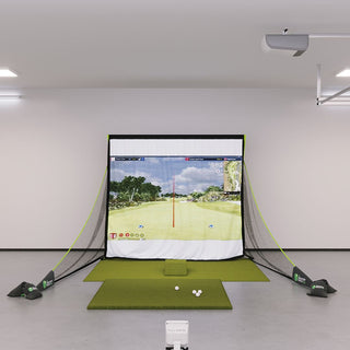 Full Swing KIT Bronze Golf Simulator Package Golf Simulator Full Swing Fairway Series 5' x 5' 