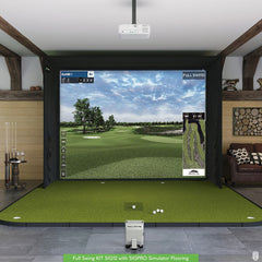 Full Swing KIT SIG12 Golf Simulator Package Golf Simulator Full Swing SIGPRO Golf Simulator Flooring 