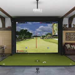 Garmin Approach R10 SIG12 Golf Simulator Package Golf Simulator Garmin Golf Simulator Flooring 