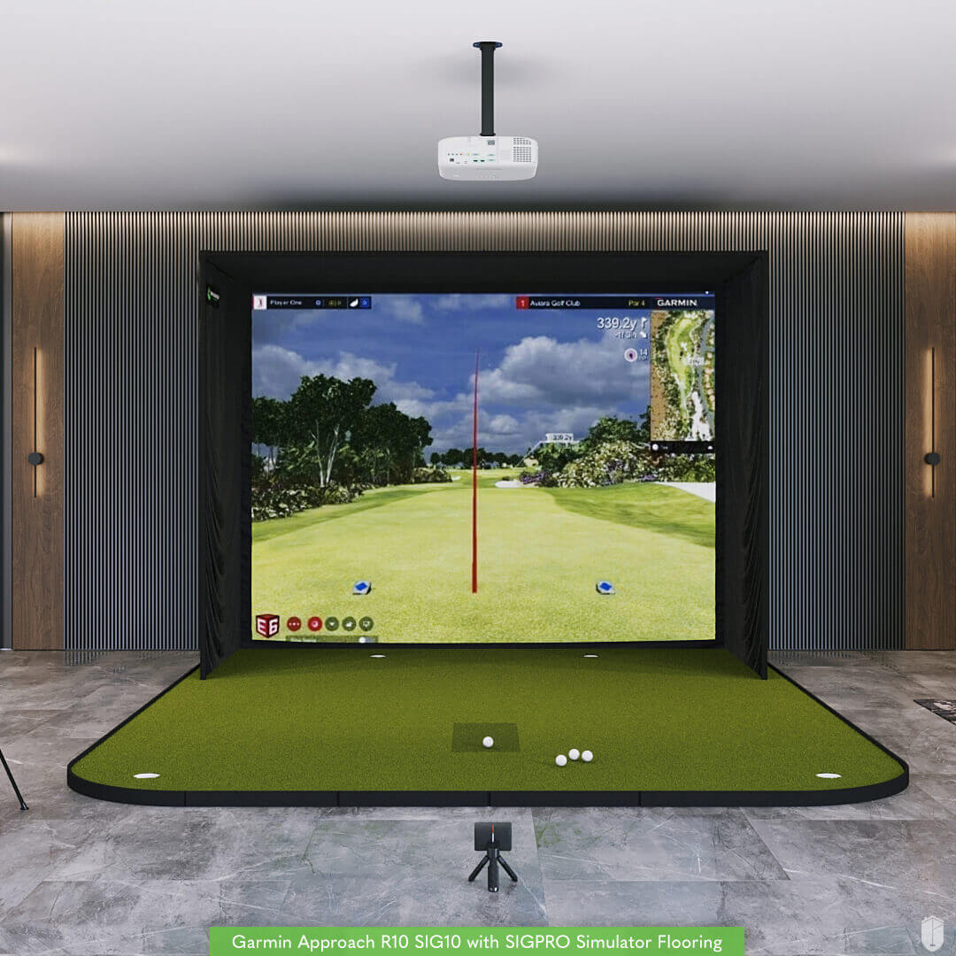 Garmin Approach R10 SIG10 Golf Simulator Package