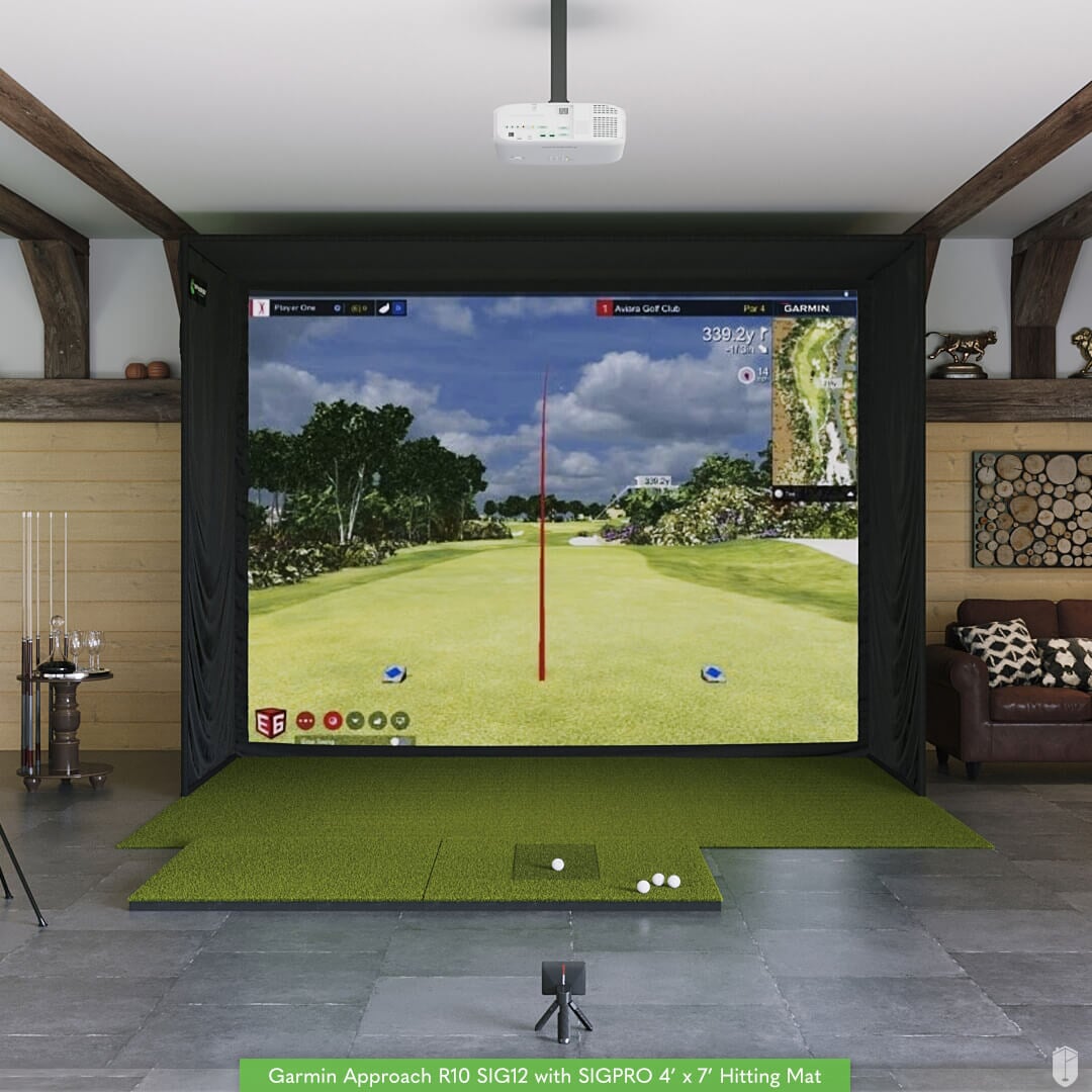 Garmin Approach R10 SIG12 Golf Simulator Package – Shop Indoor Golf