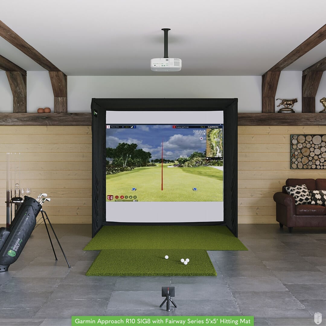 Garmin Approach R10 SIG8 Golf Simulator Package – Shop Indoor Golf