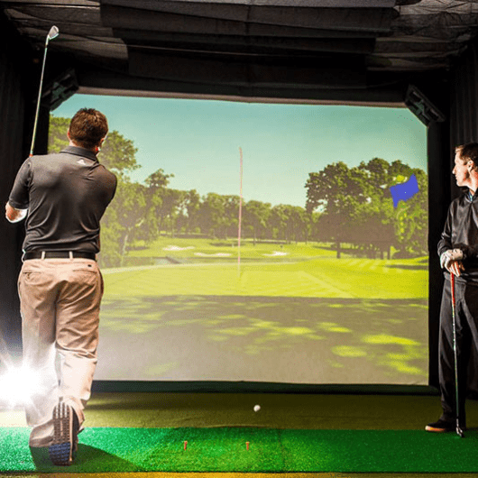 logo fordelagtige efterfølger HD Golf Simulator Ultimate Entertainment Package – Shop Indoor Golf