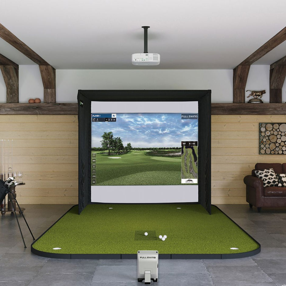 Full Swing KIT SIG8 Golf Simulator Package Golf Simulator Full Swing SIGPRO Golf Simulator Flooring 