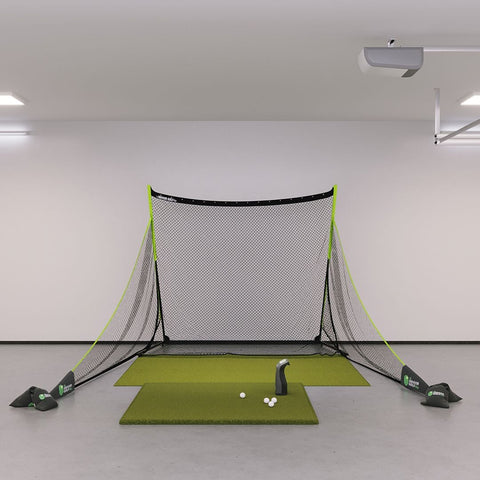 Bushnell Launch Pro Training Golf Simulator Package Golf Simulator Bushnell Golf Fairway Series 5 ' x 5' 